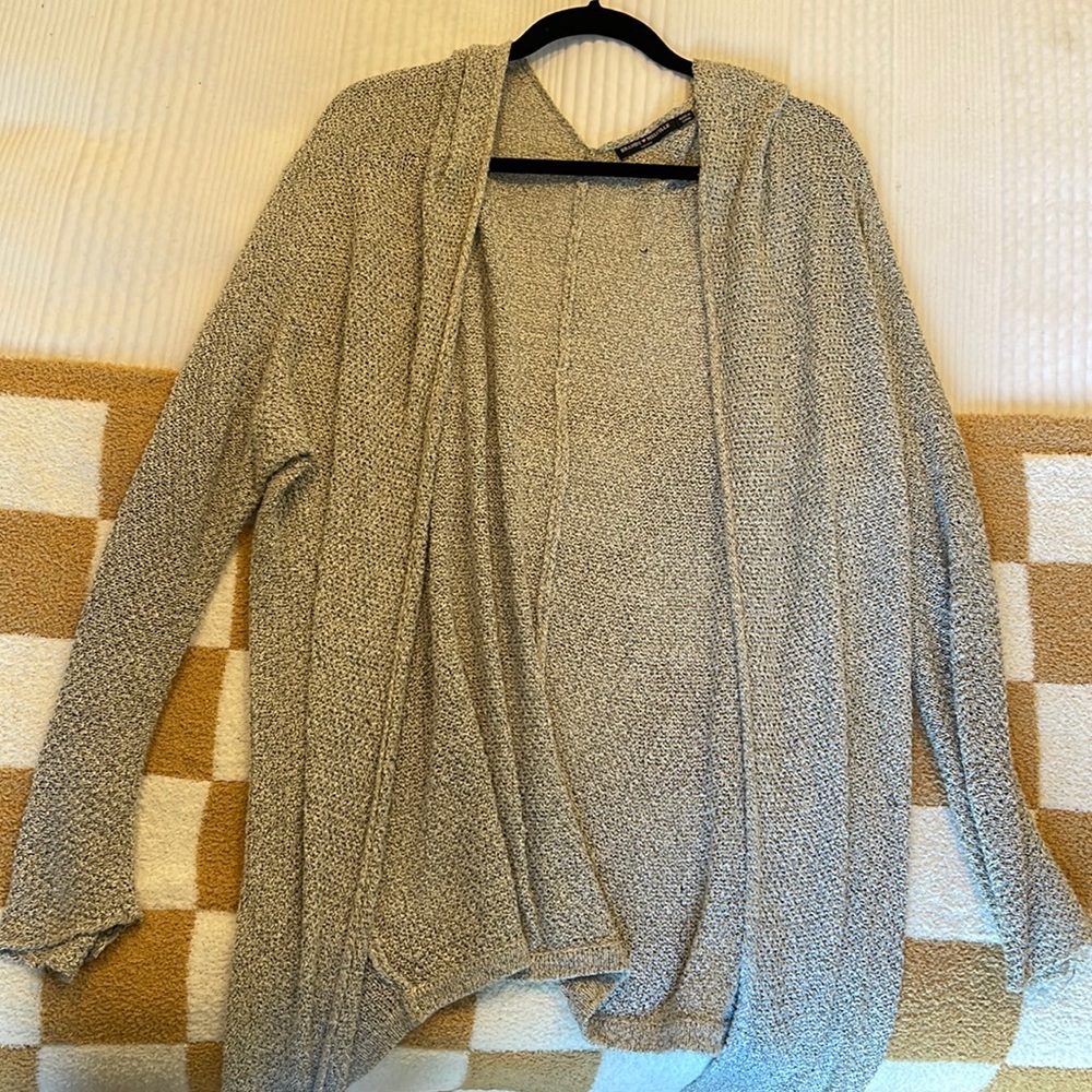Brandy Melville gray slouchy cardigan